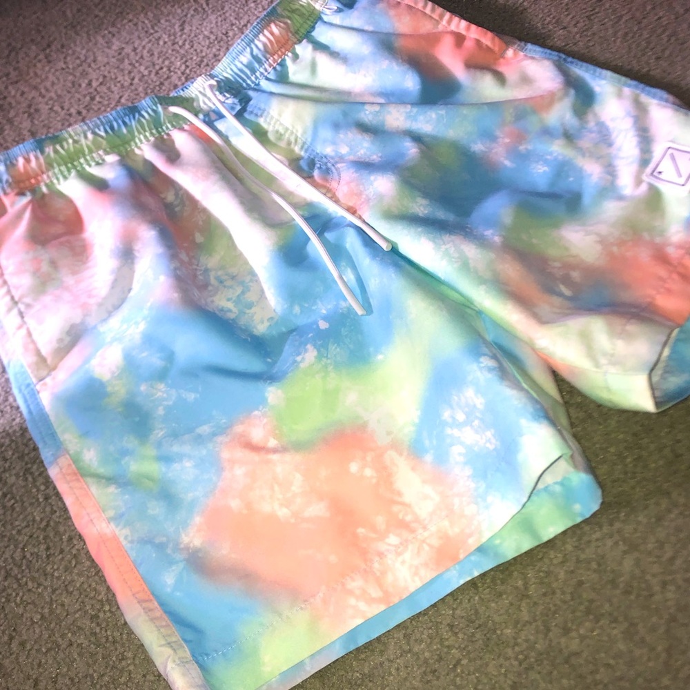 Tie-Dye Swim Trunks!!